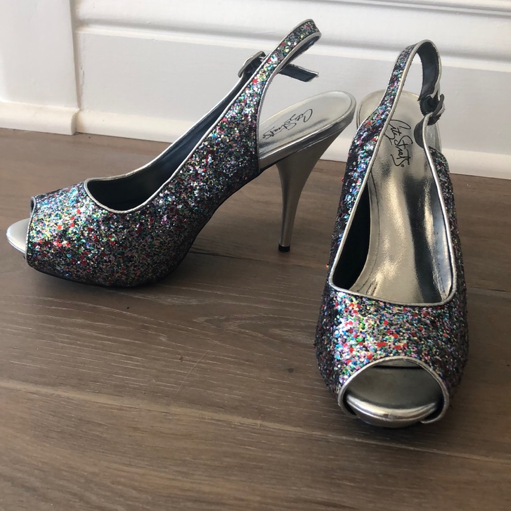 GUC sparkly heels size 8